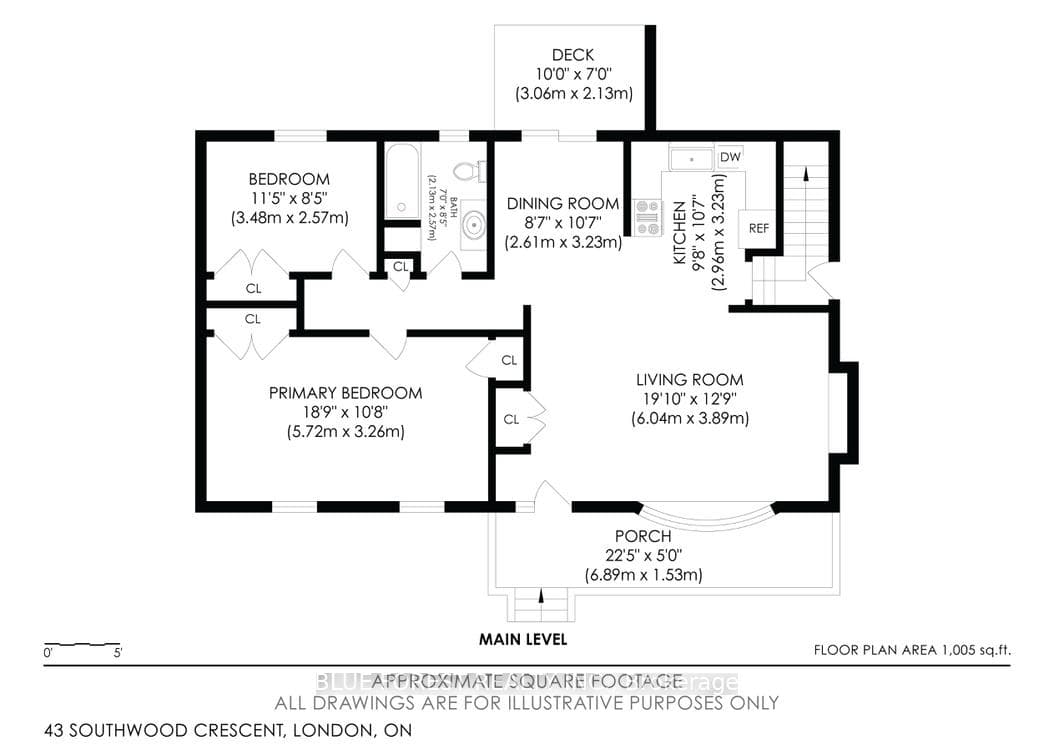 House #1 Floorplan