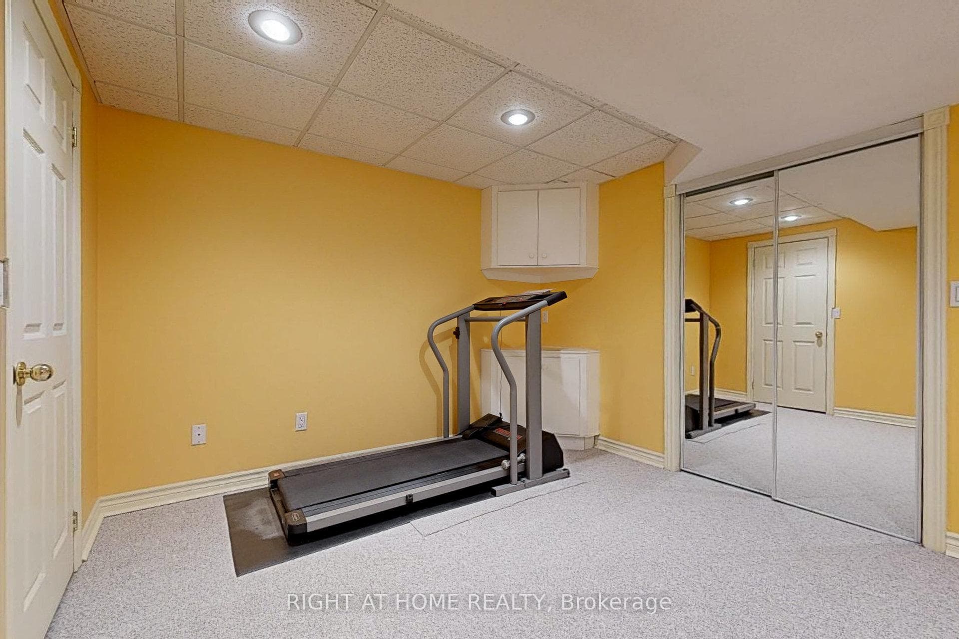 Basement - gym are