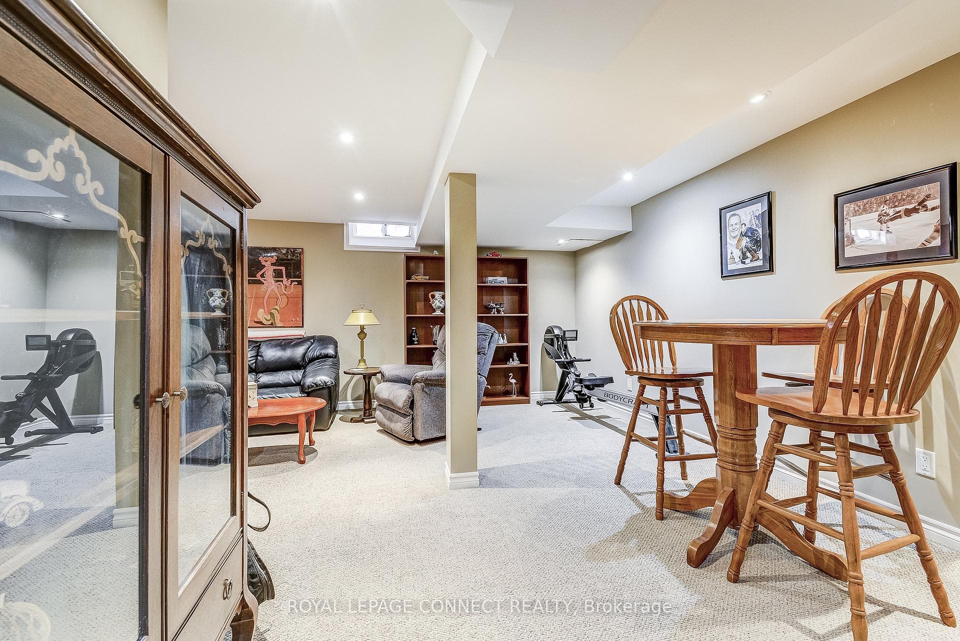 Warm & Cozy Rec Room Adds More Living Space