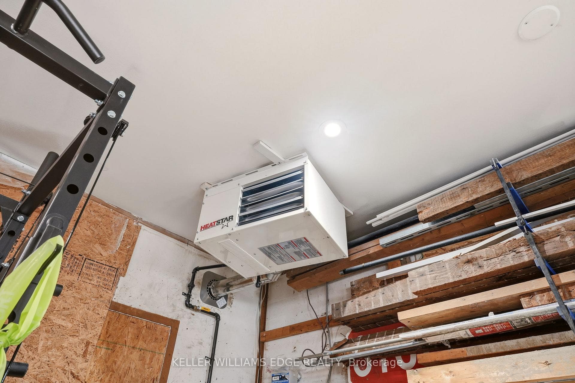 Gas Heater in garage/workshop