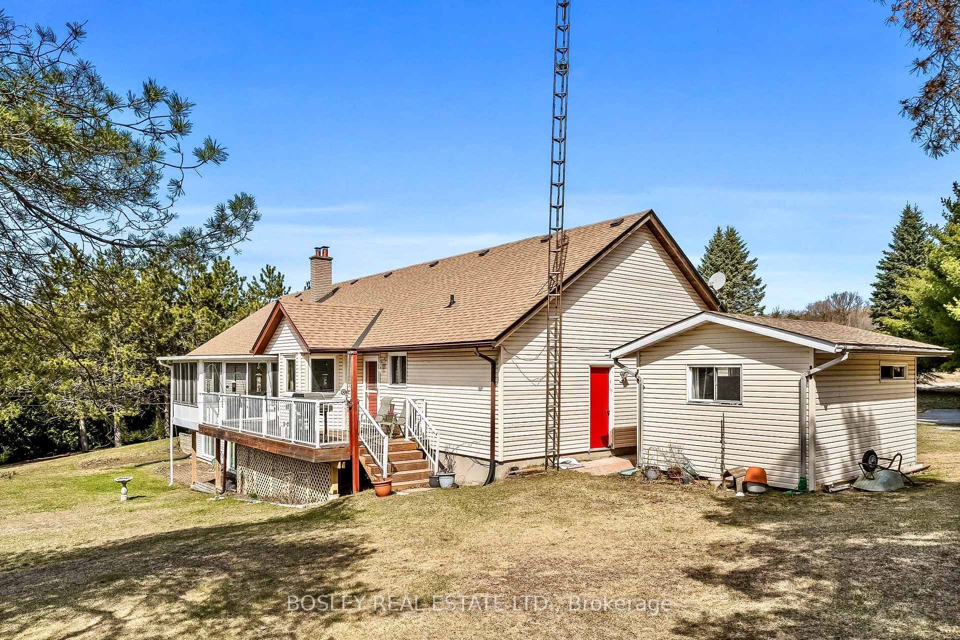Rear Of Home
