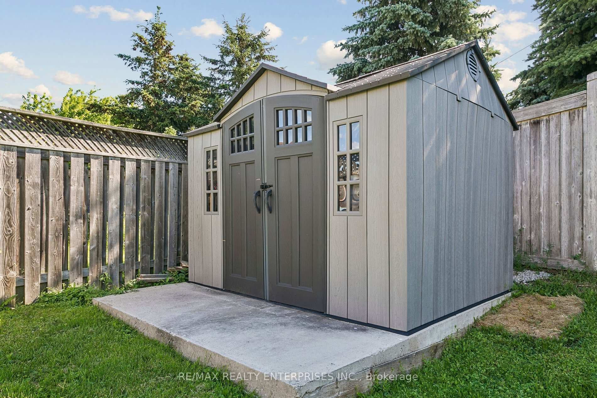 Garden Shed on Concrete Slab