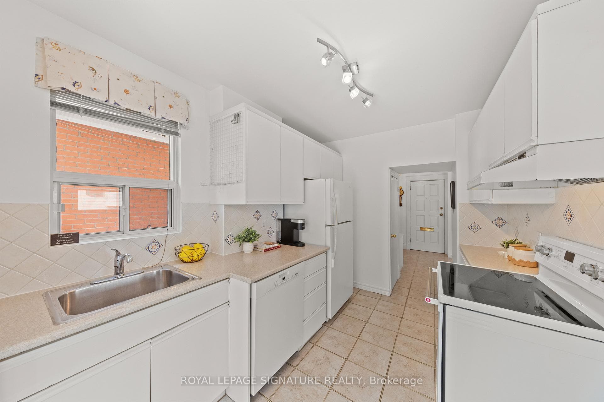 Kitchen with ample storage