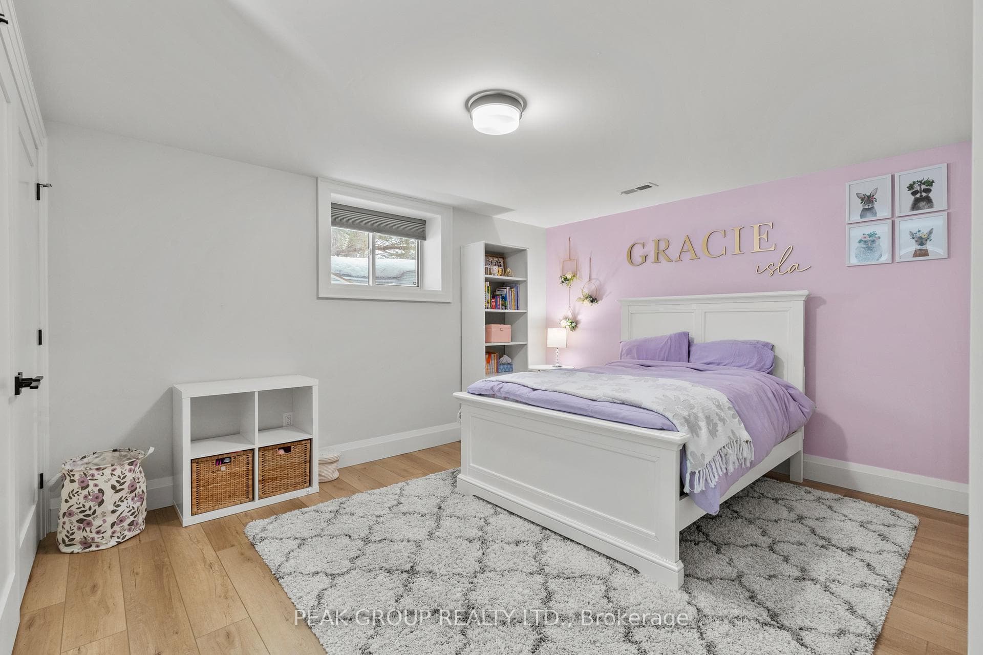 Lower level bedroom