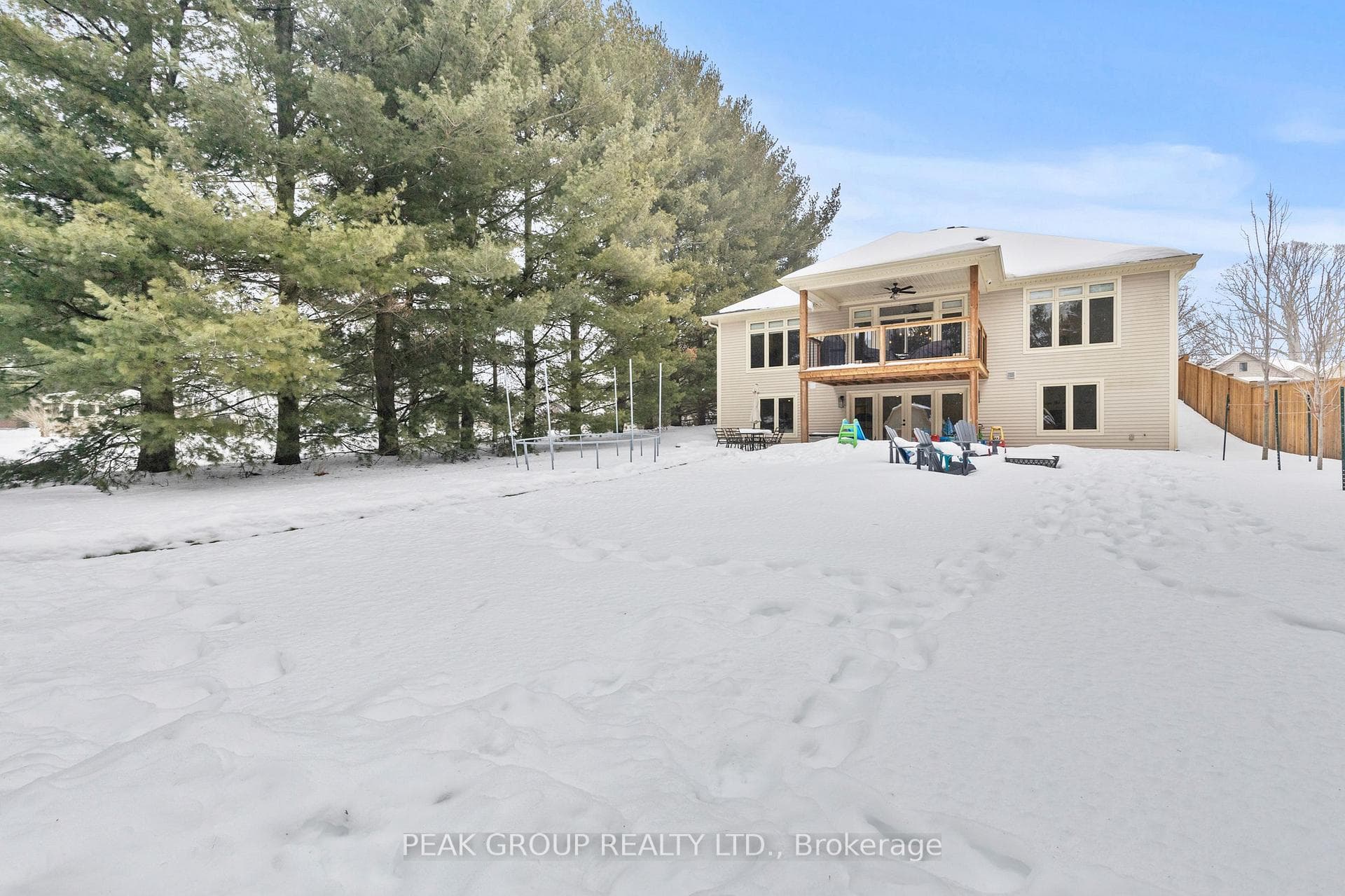 Private Rear yard