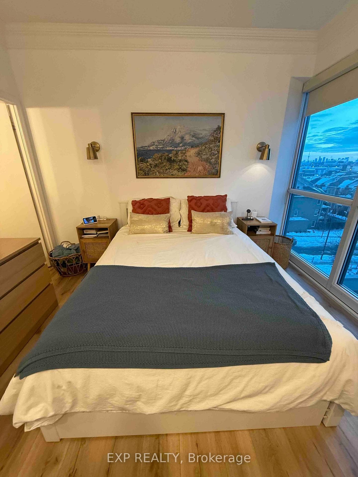 Primary Bedroom + City Views