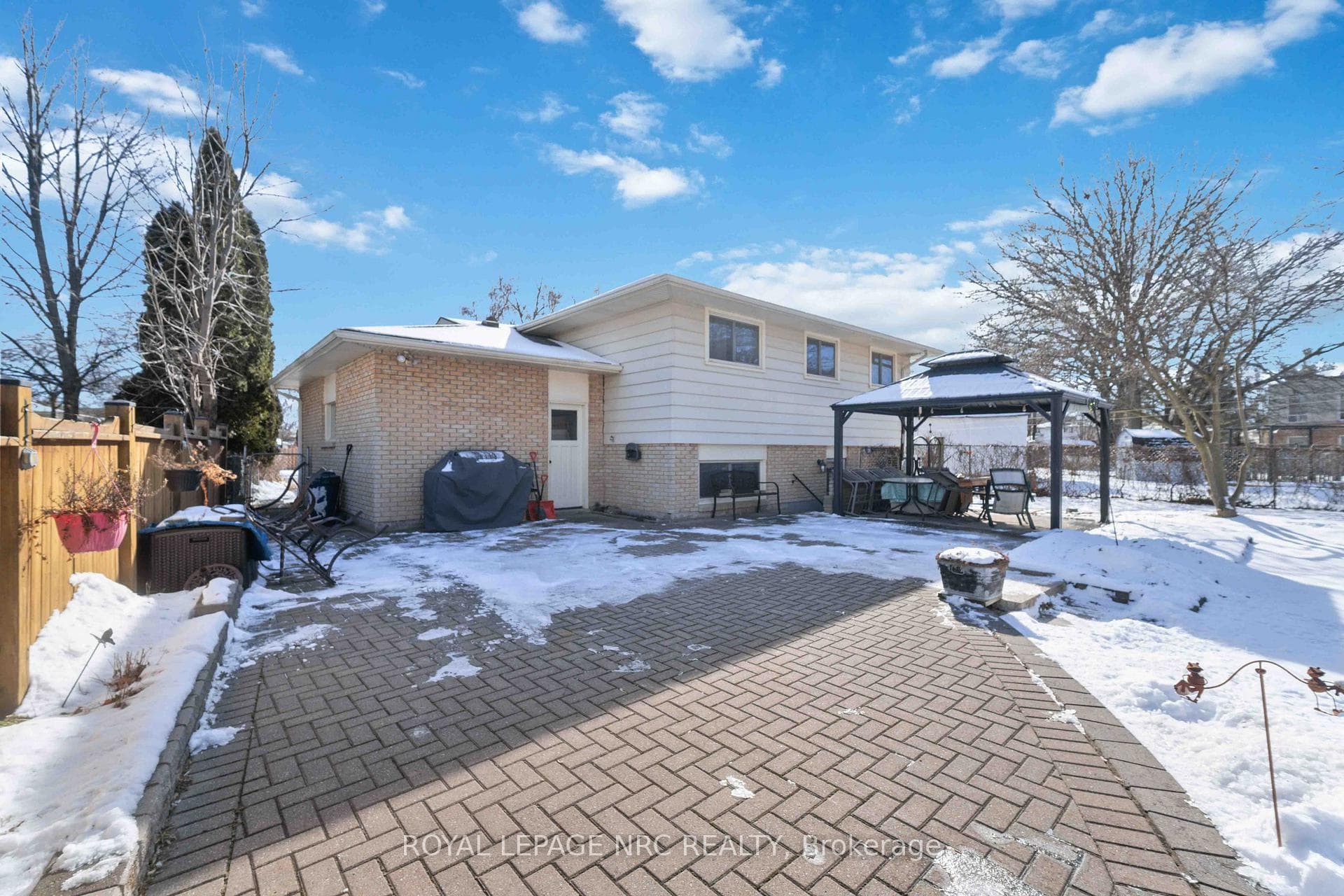 Back Yard with Gazebo Included