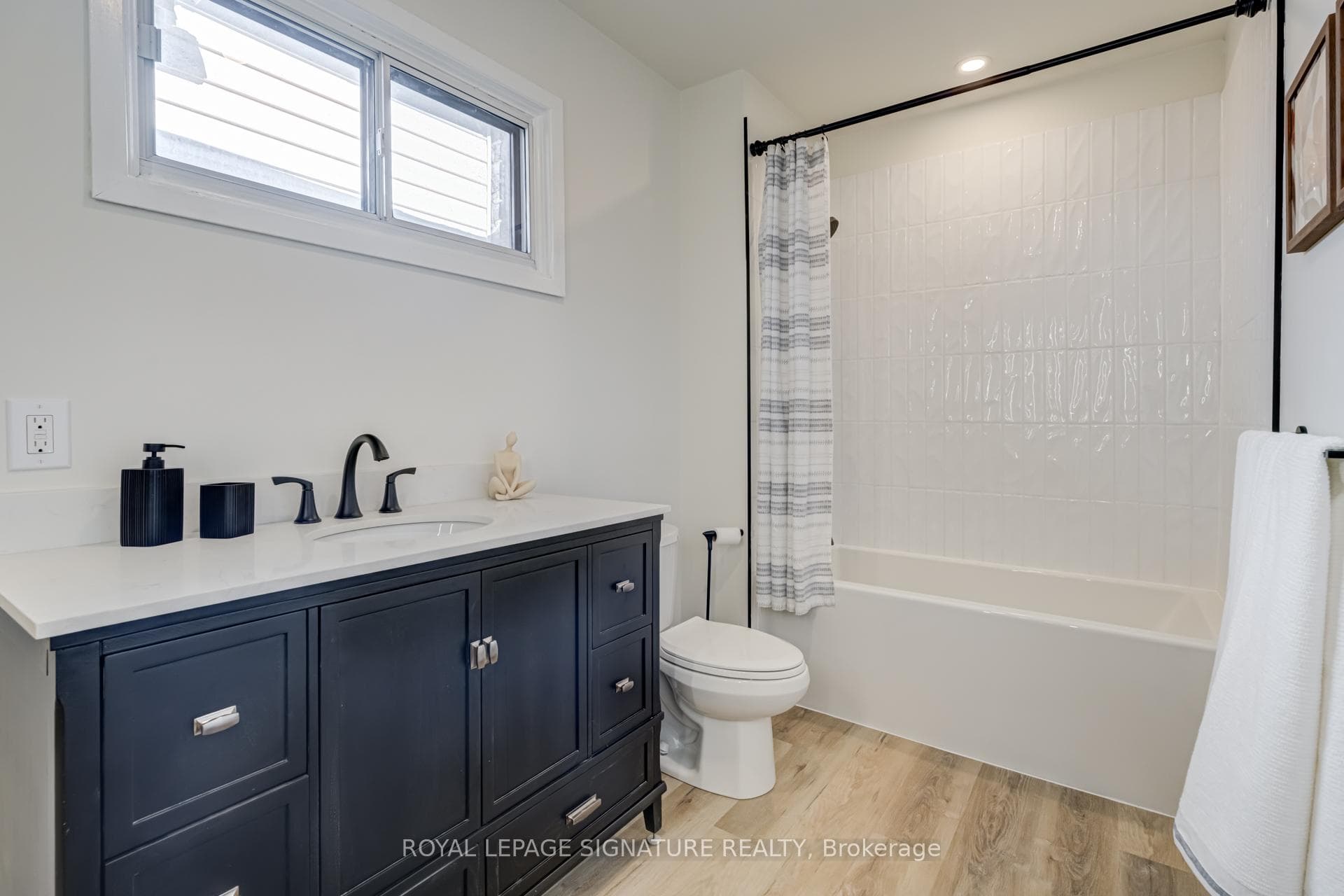 Family Washroom with 48" Vanity (lots of storage)
