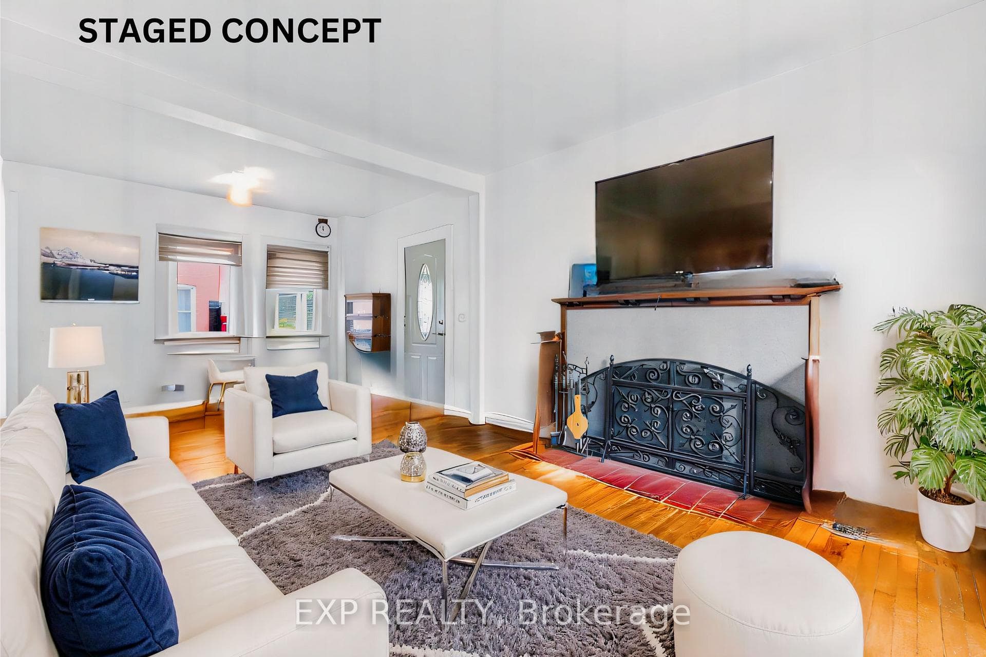 Family Room - Virtually Staged