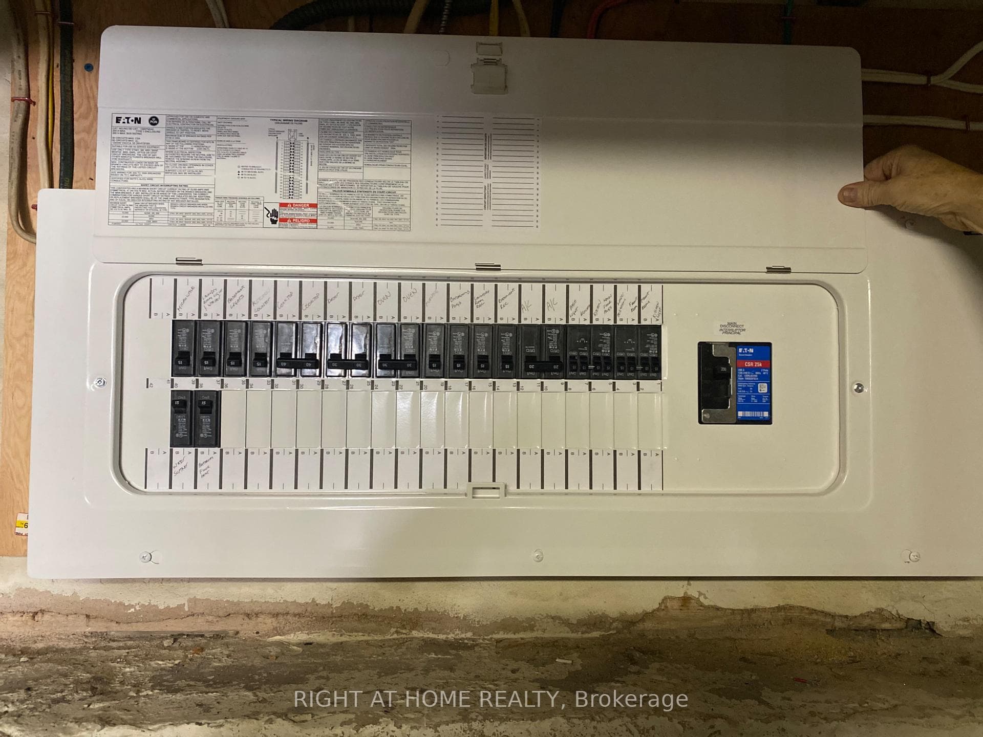 Upgraded utility panel