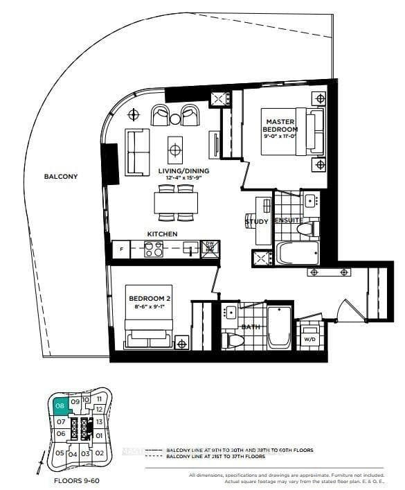 11 Wellesley Street Unit 808 photo 1