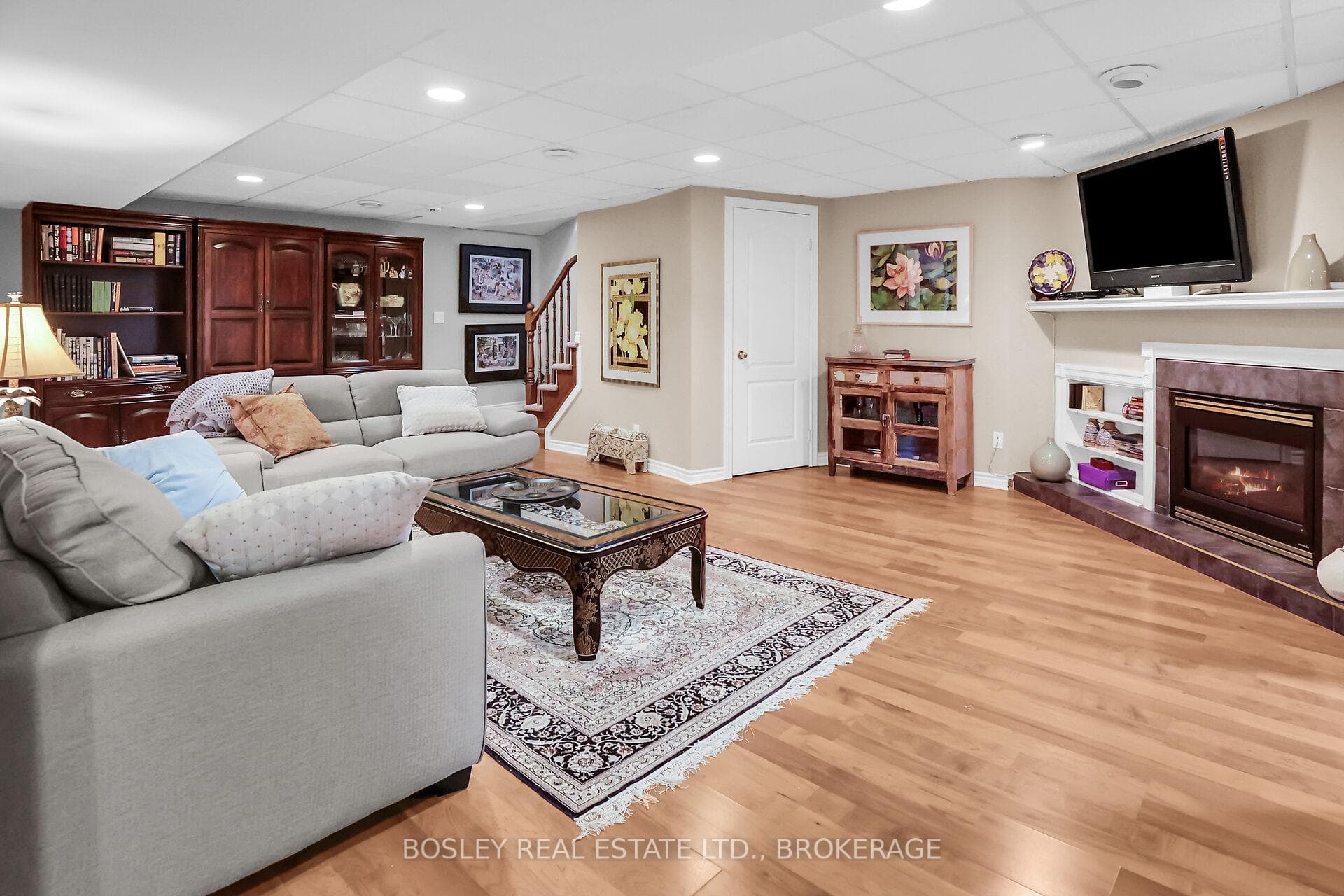 The lower level with Recreation Room