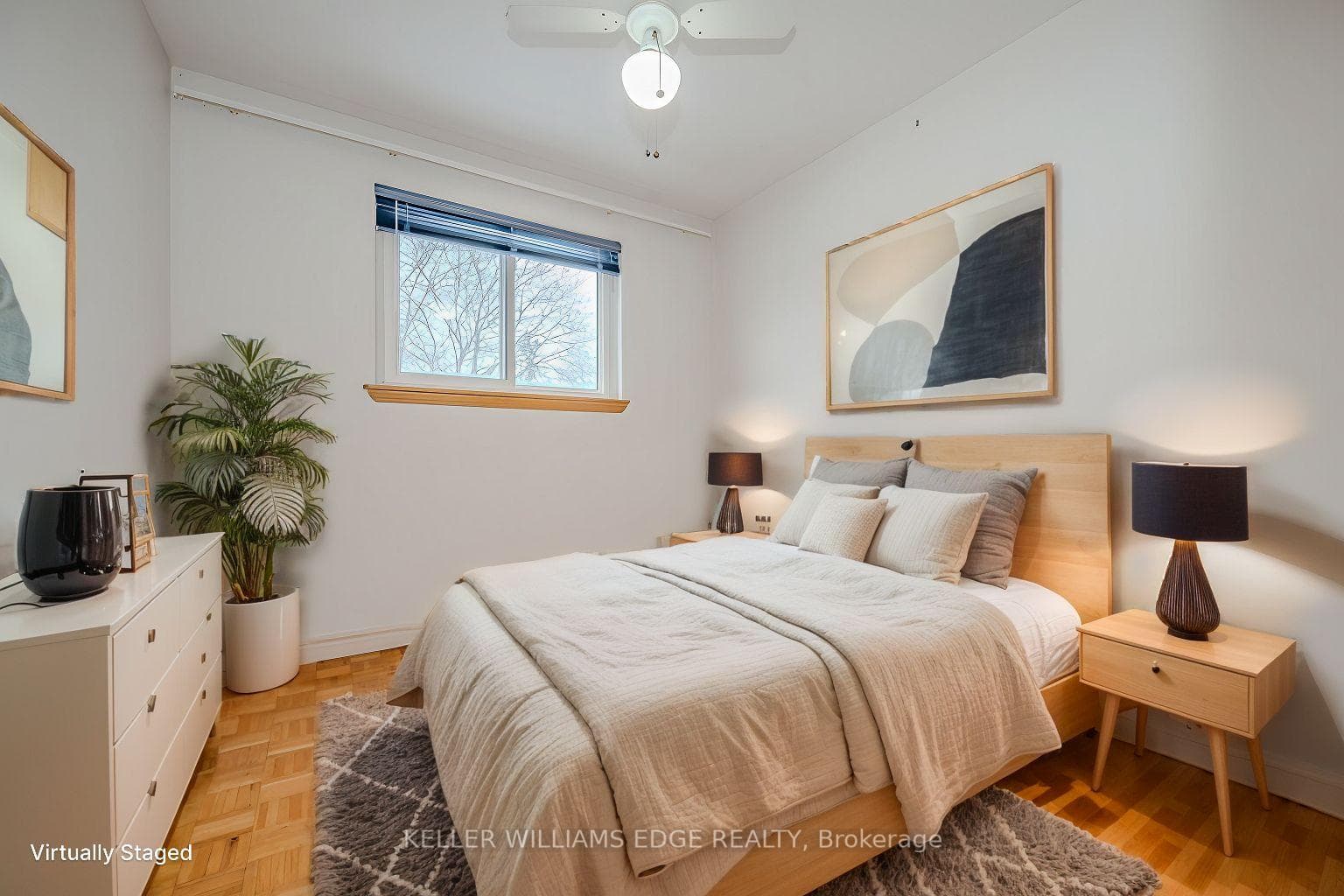 Virtually Staged Bedroom 2