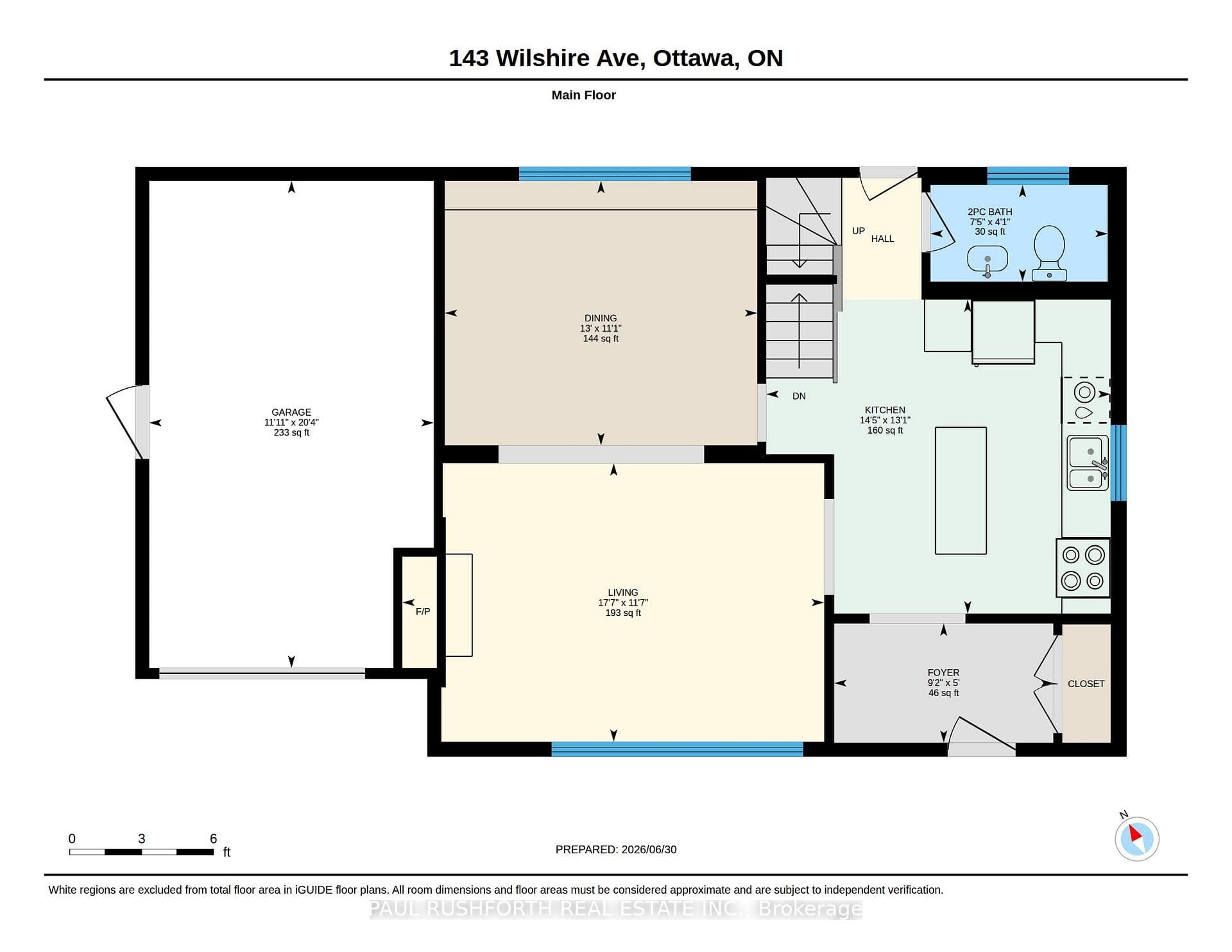 Floor Plan-Main Level