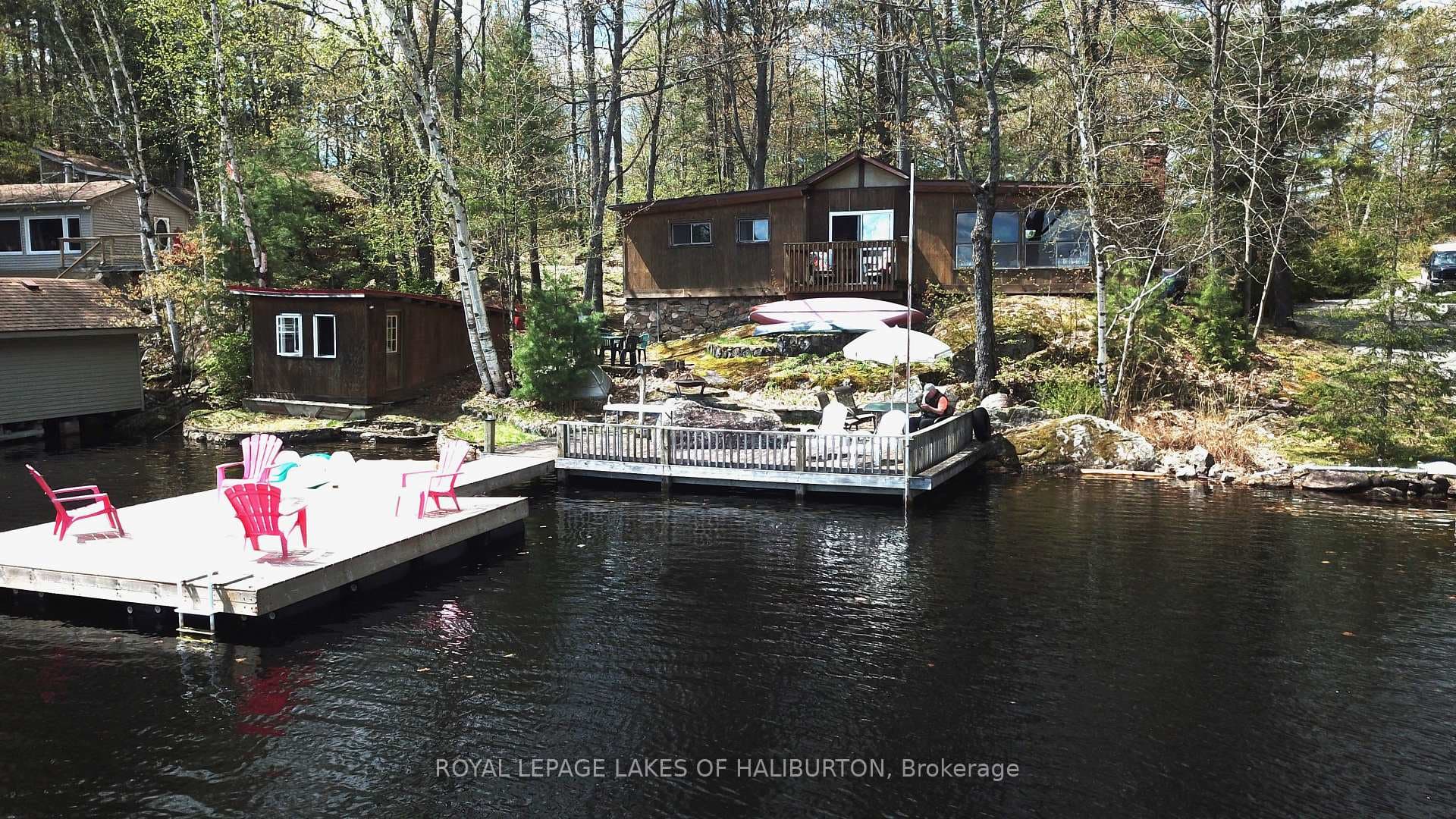 15+ feet off the dock