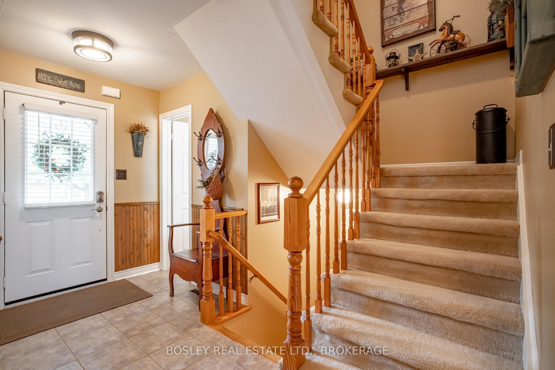 Welcoming entry way