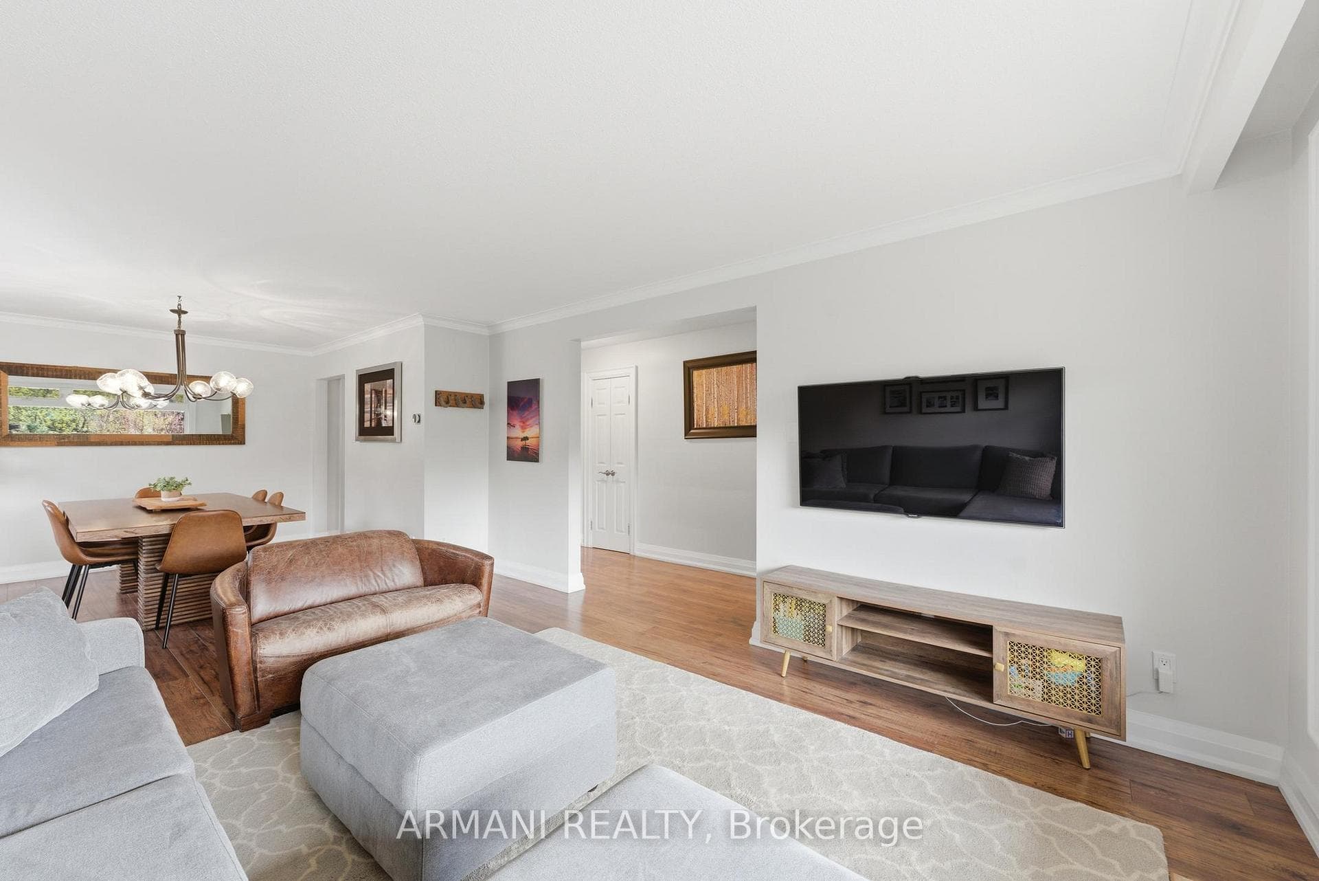 Open Living & Dining Space