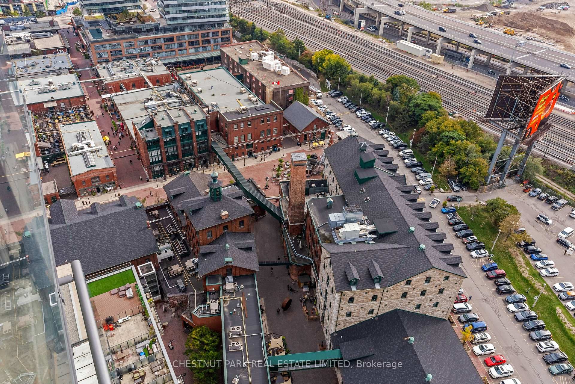 The Fabled & Restored & Distillery District.