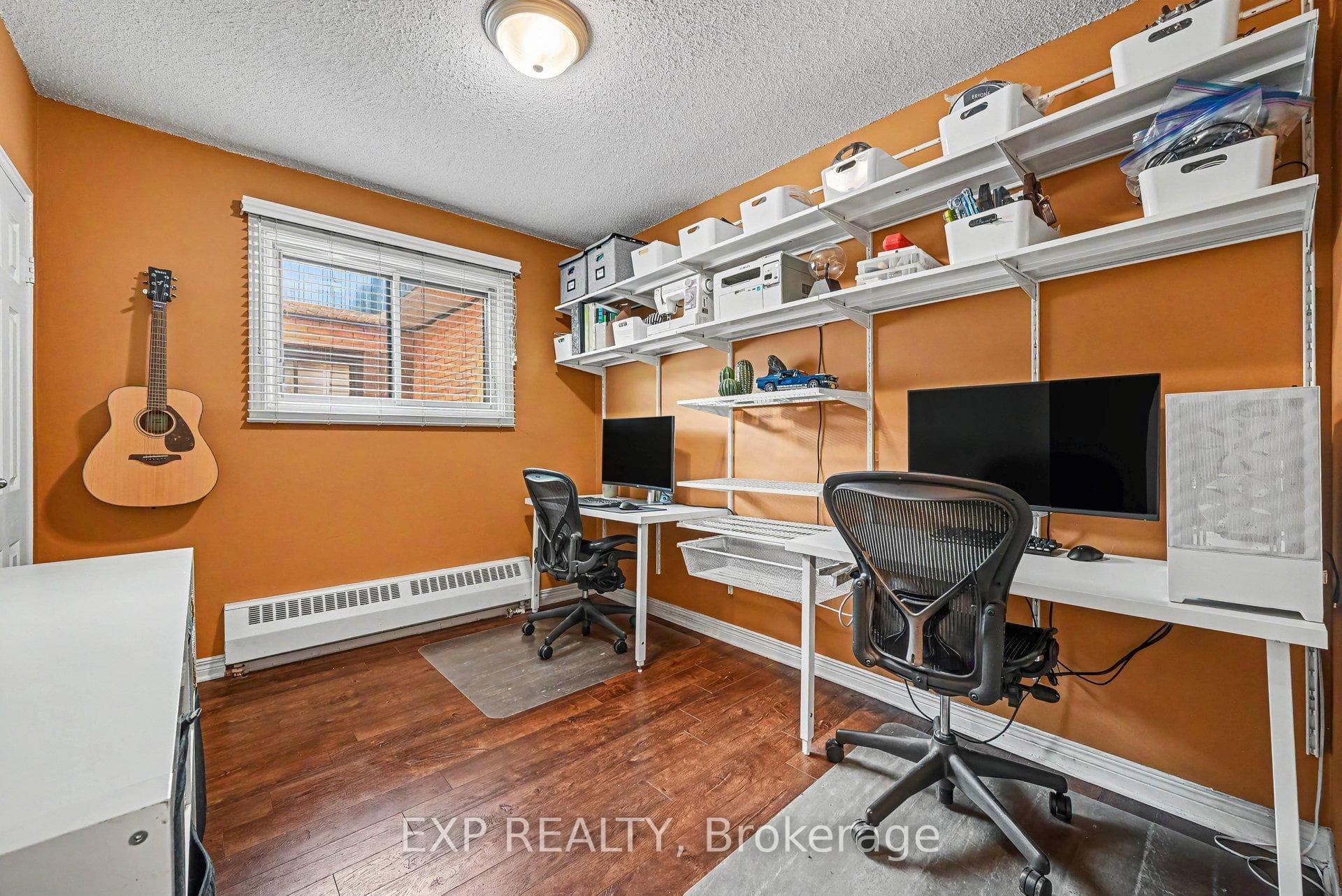 2nd bedroom currently used as an office.