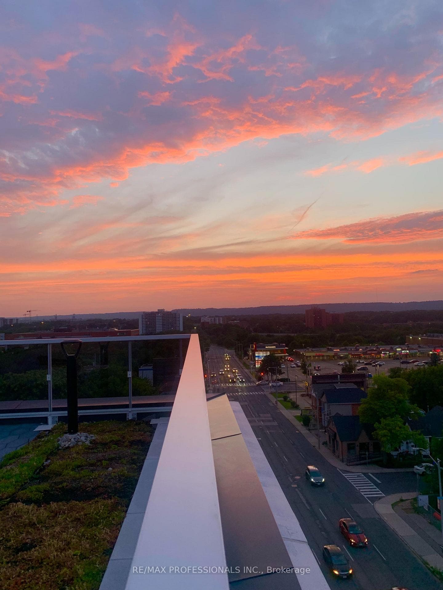 Rooftop Evening Sky