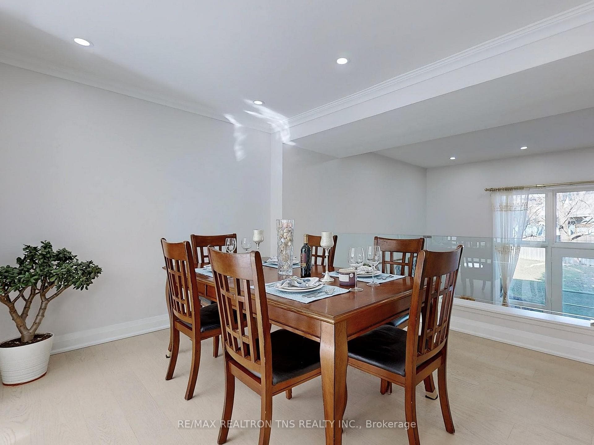 Spacing Formal Dining Room