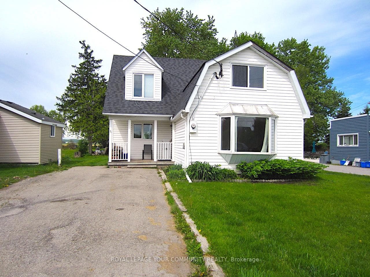 Front View Of Home