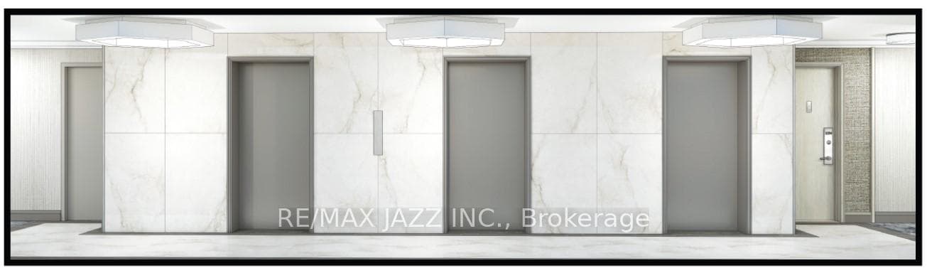 Virtual renovation project of elevator wall