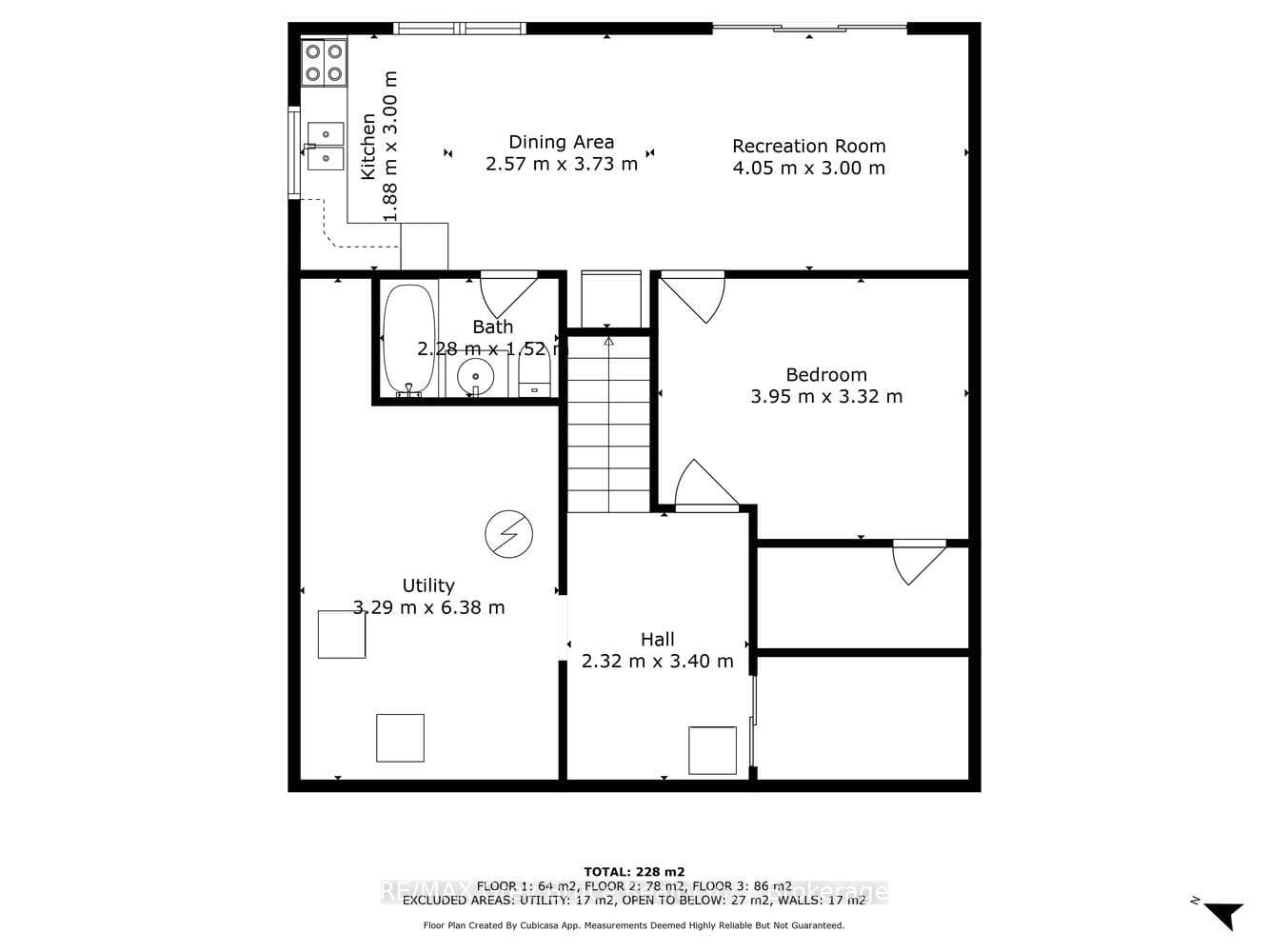 Lower level layout