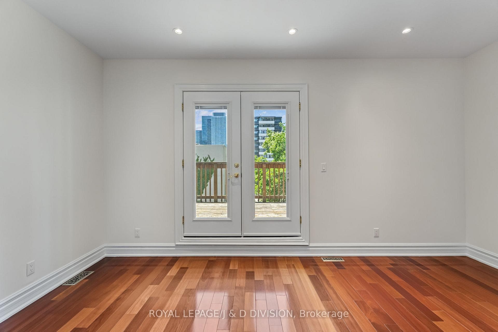 Double door walkout to Balcony from Sitting Room