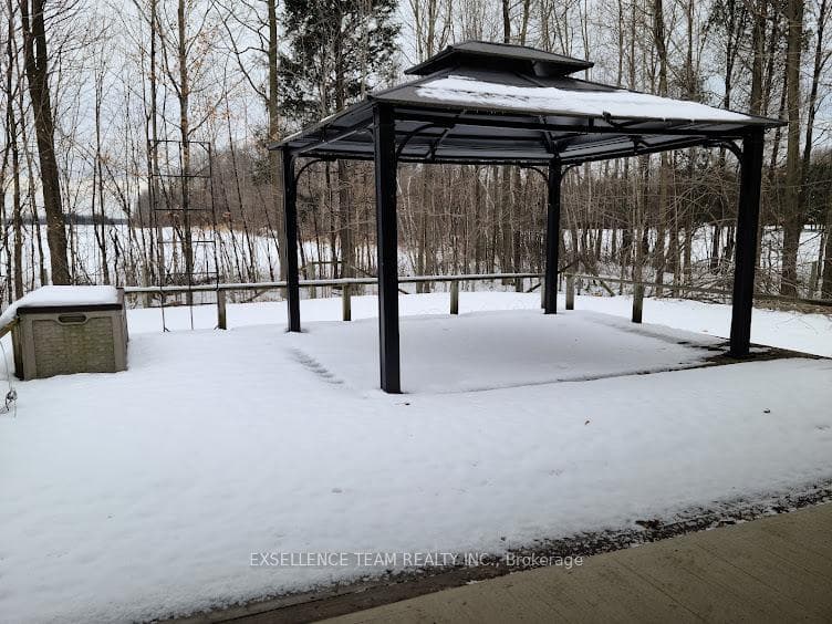 Back Patio and Deck with Gazebo