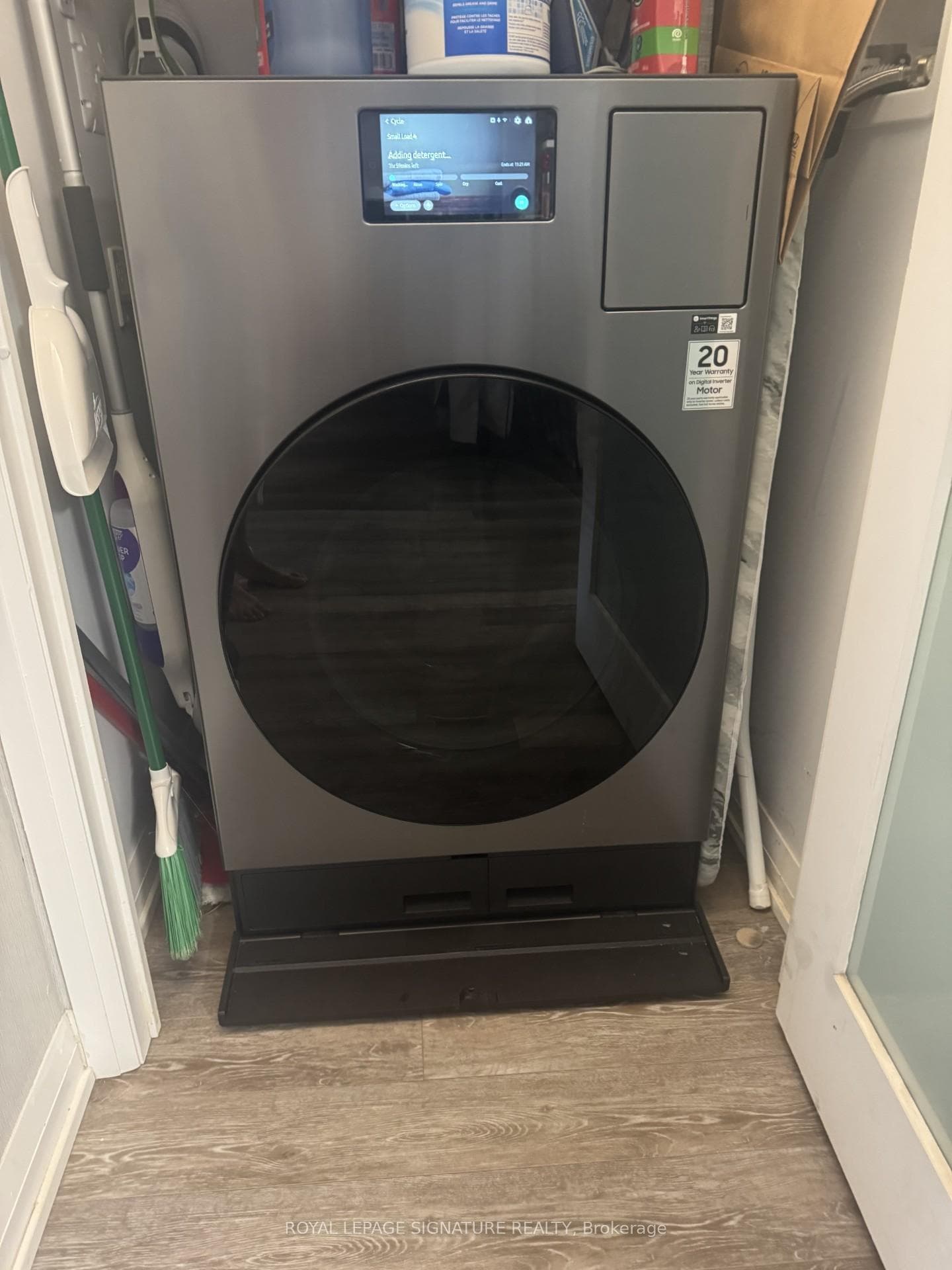 SAMSUNG ALL-IN-ONE WASHER DRYER.