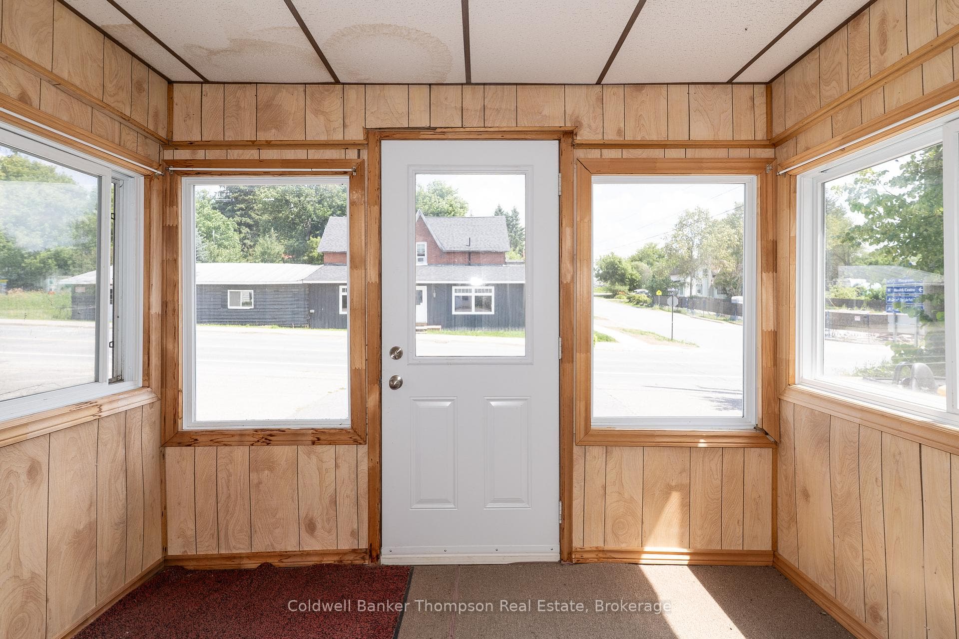 enclosed front porch