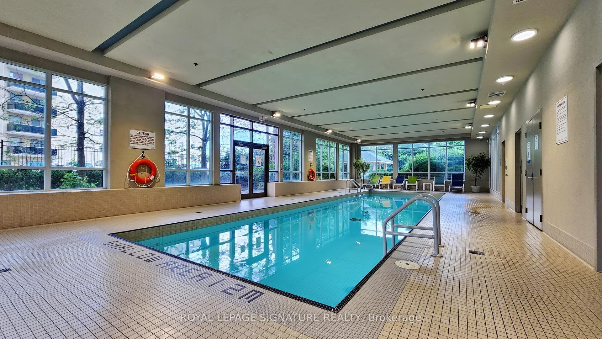 Amazing Indoor Lap Pool W/ Hot Tub
