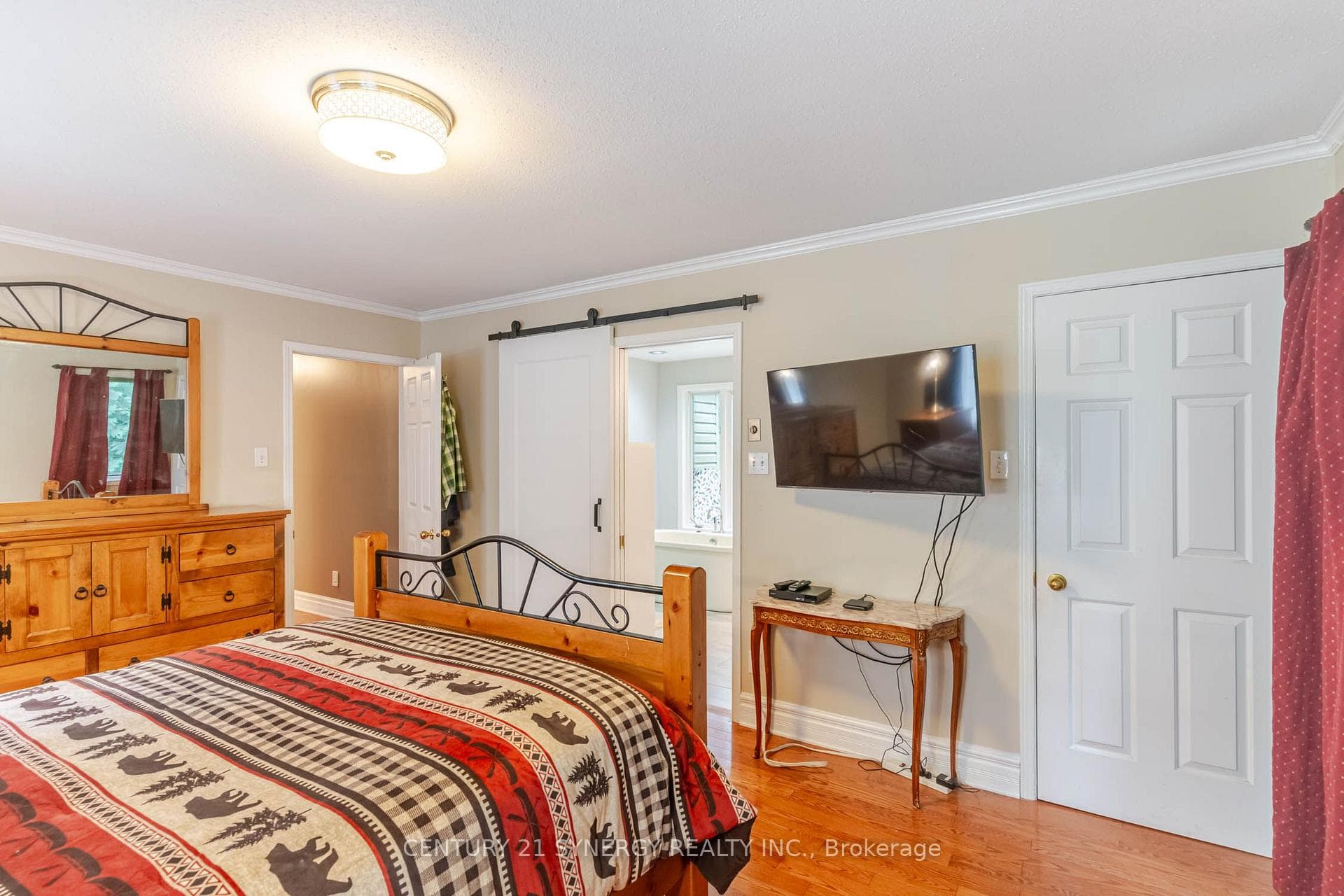 Primary bedroom with ensuite and walk in closet