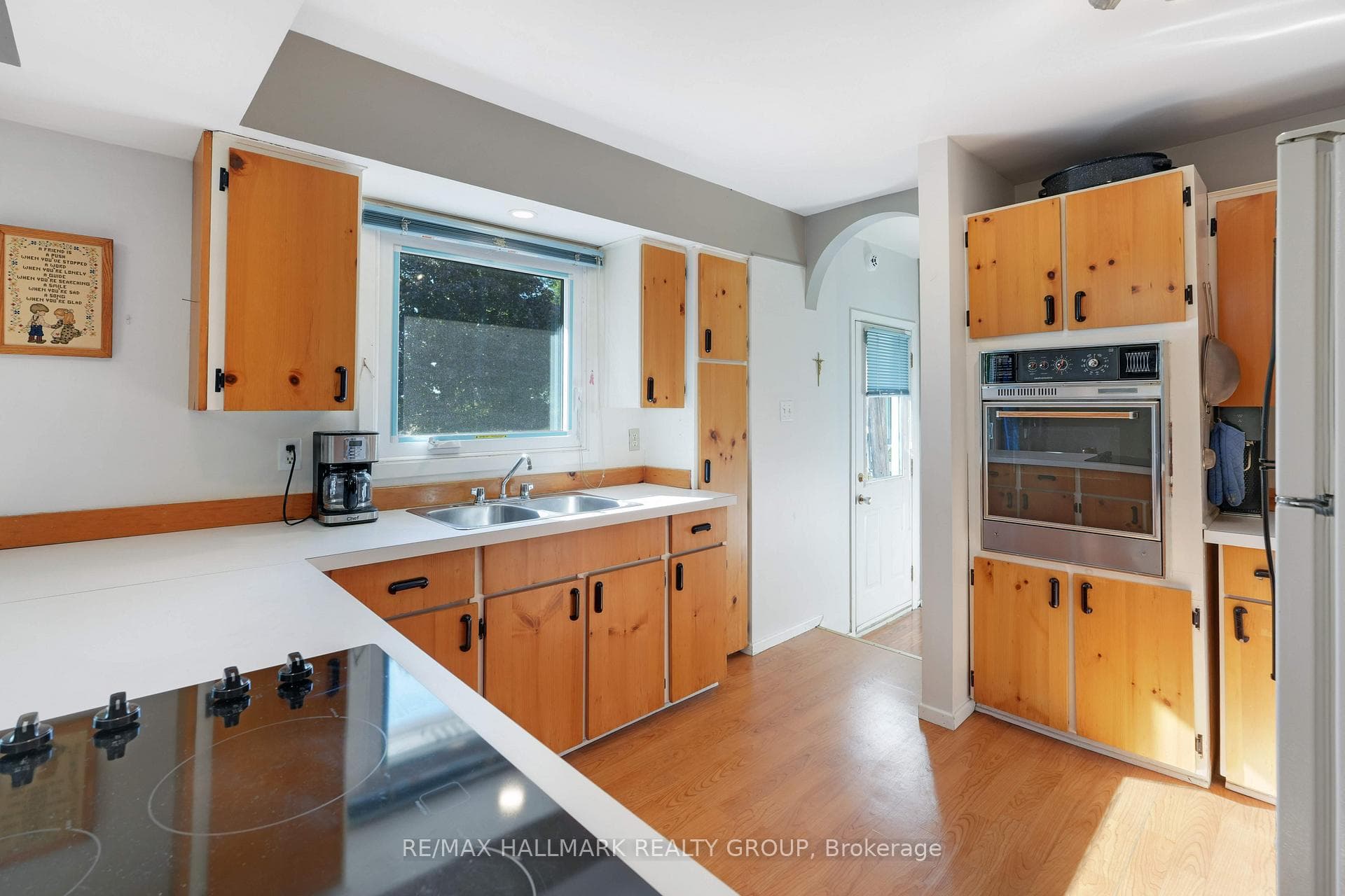 Eat-In Kitchen with Backyard Access