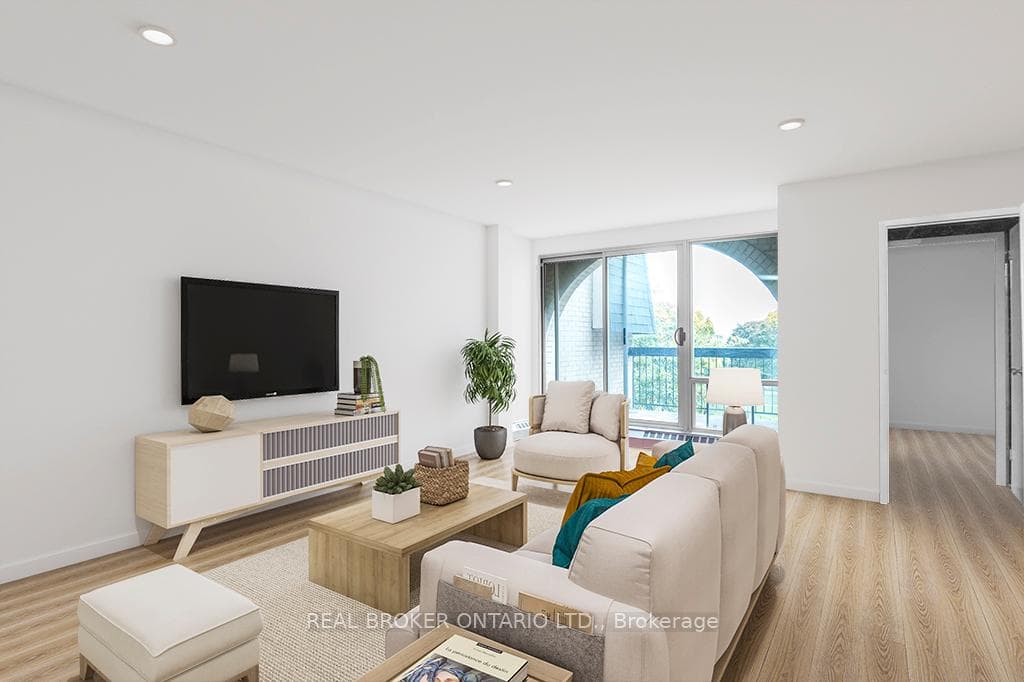 Potential Living Room Virtually Renovated