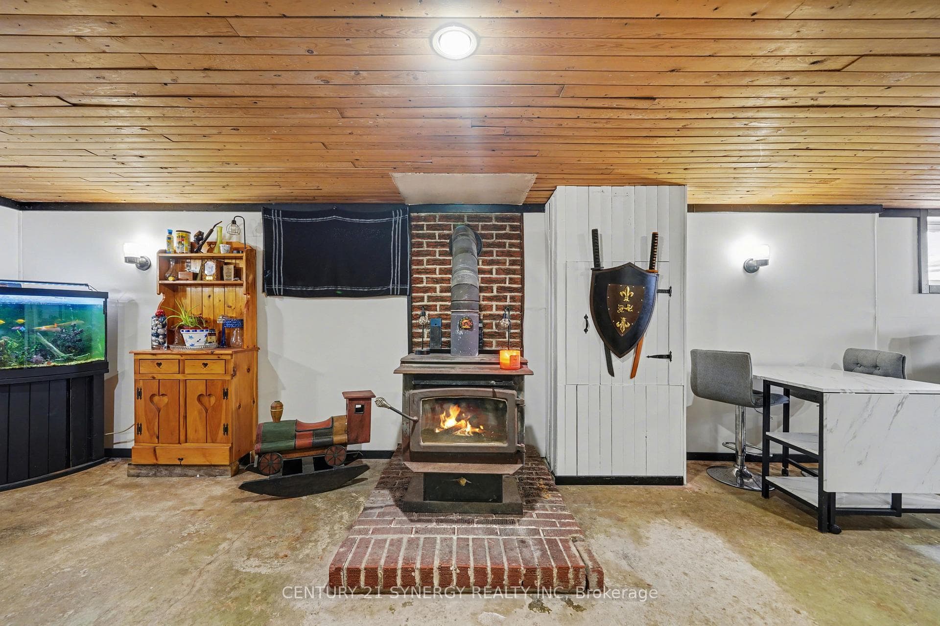 Fireplace not currently working