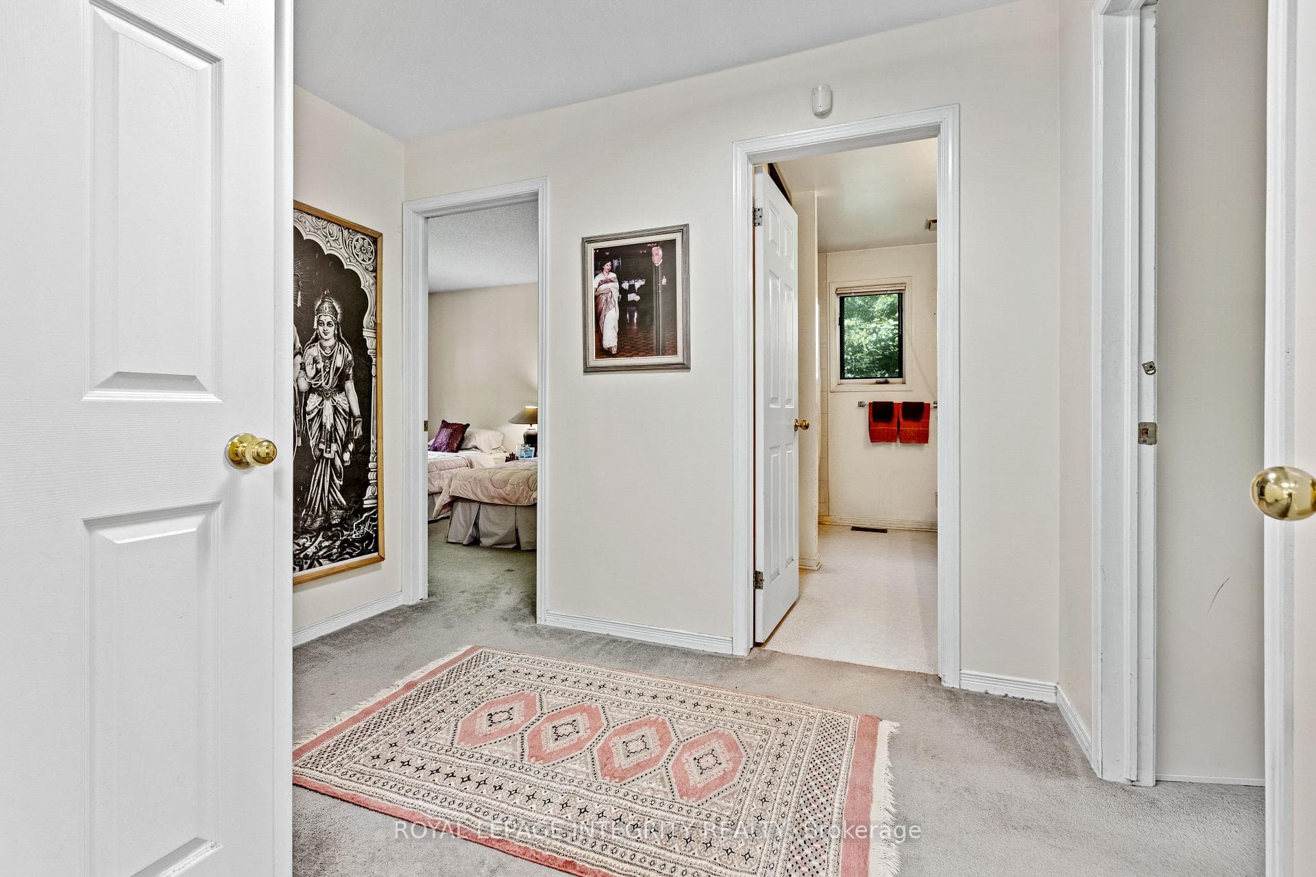 Upstairs landing