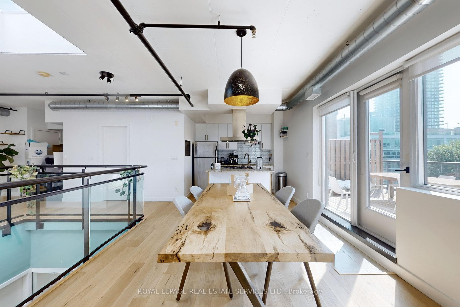 Dining Area with Walk Out to Terrace
