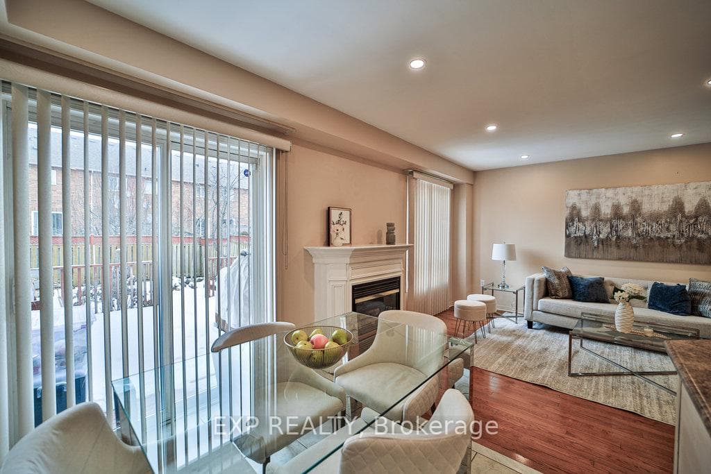 Dining / Fireplace / Living