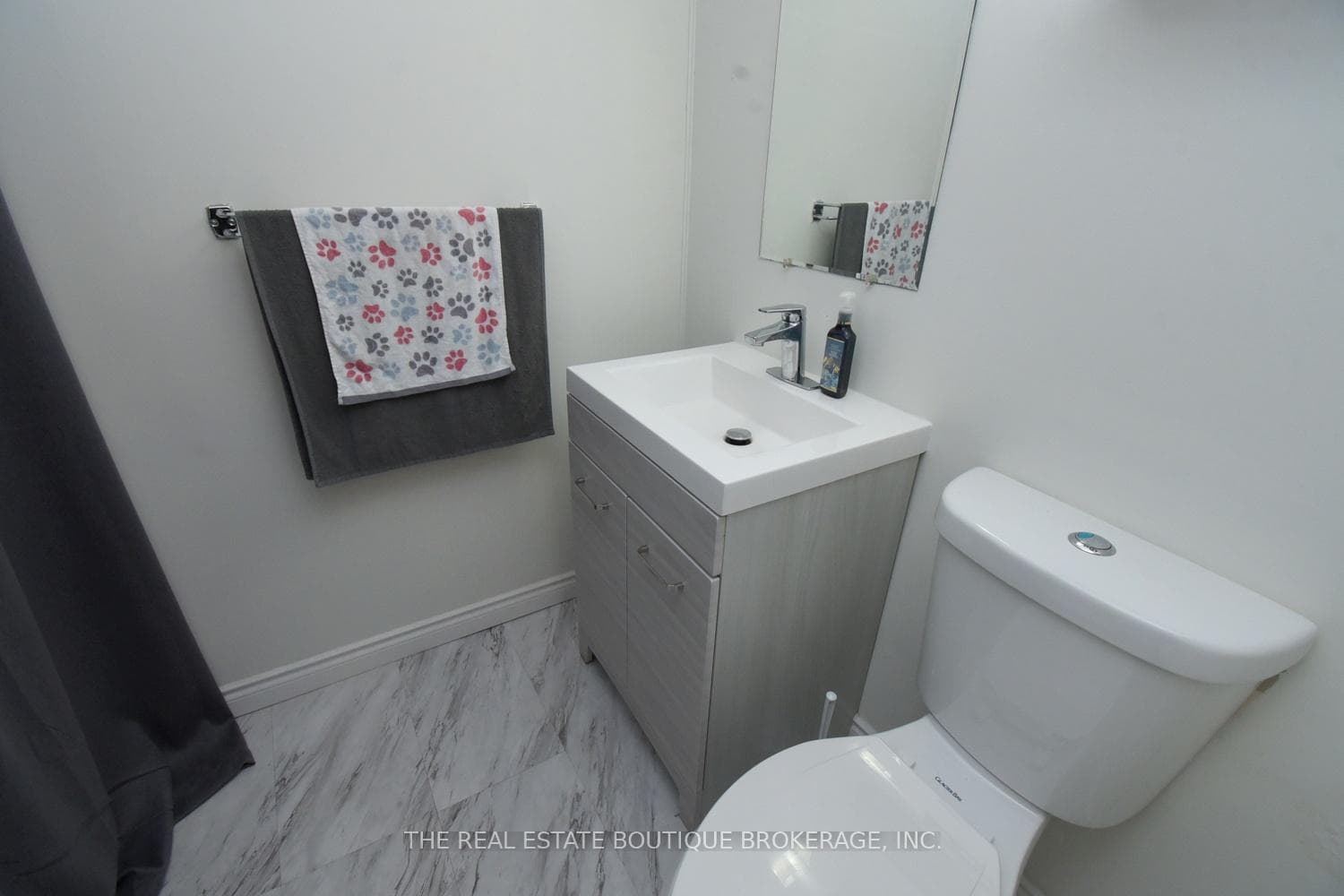 Lower Level new 2pc Bathroom