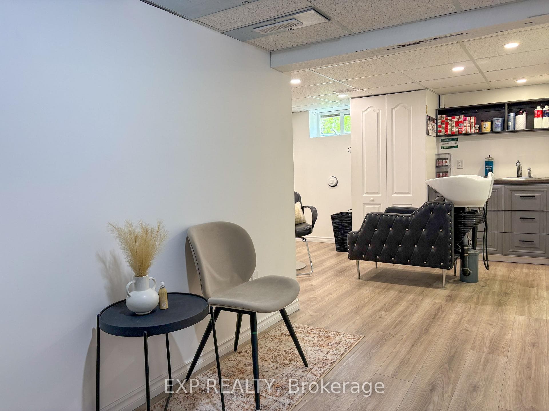 Currently used as a hair salon