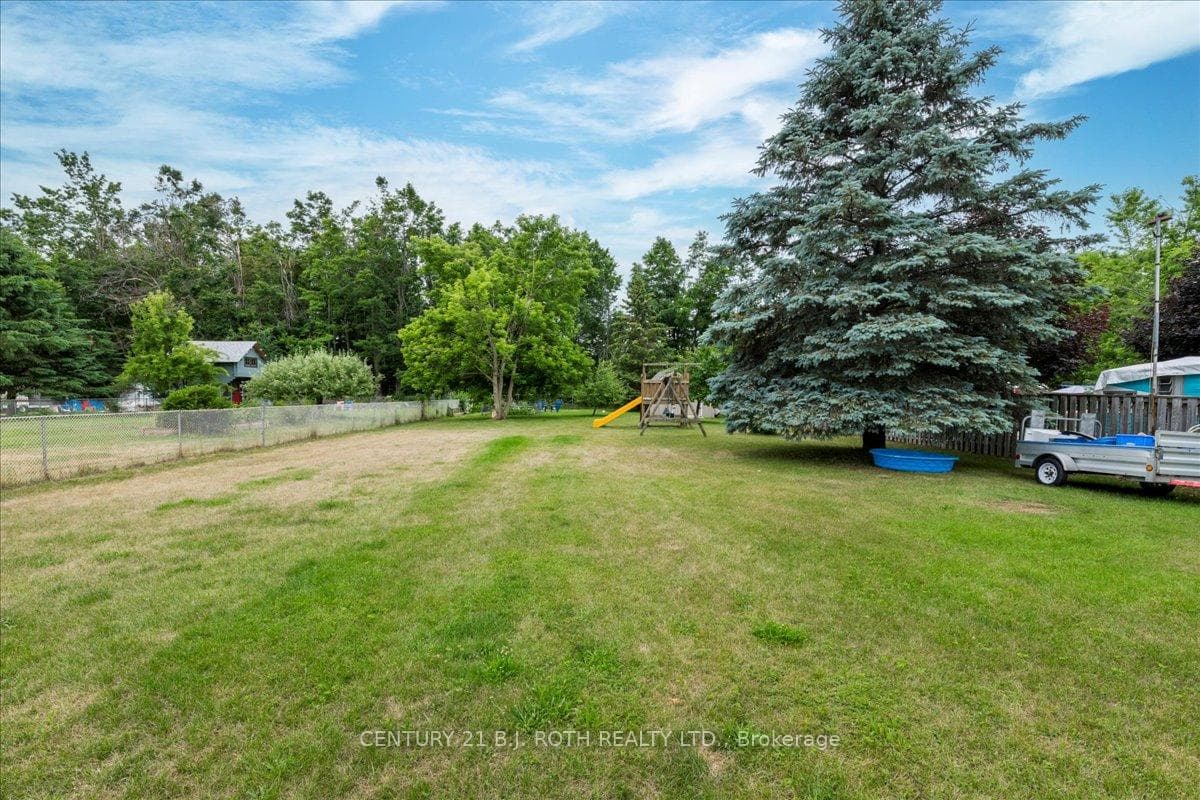 Large yard