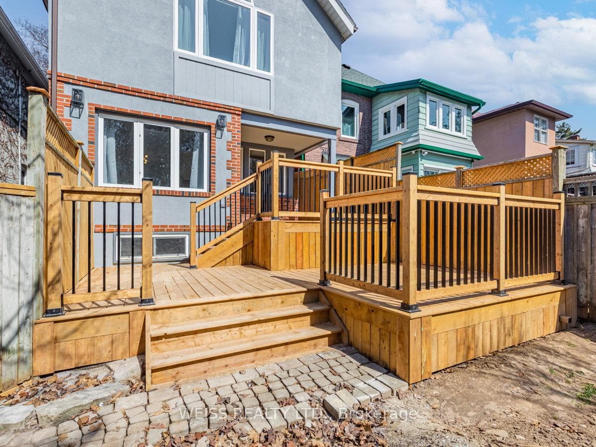 2 Tier Deck Off Kitchen