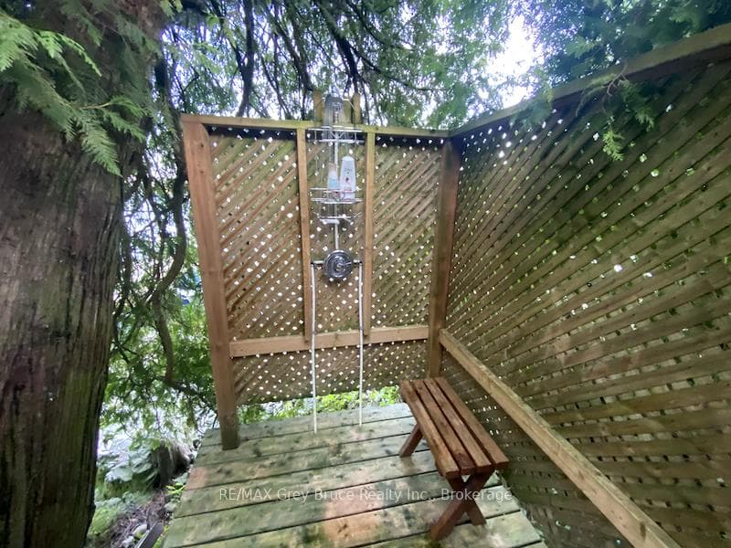 outside shower