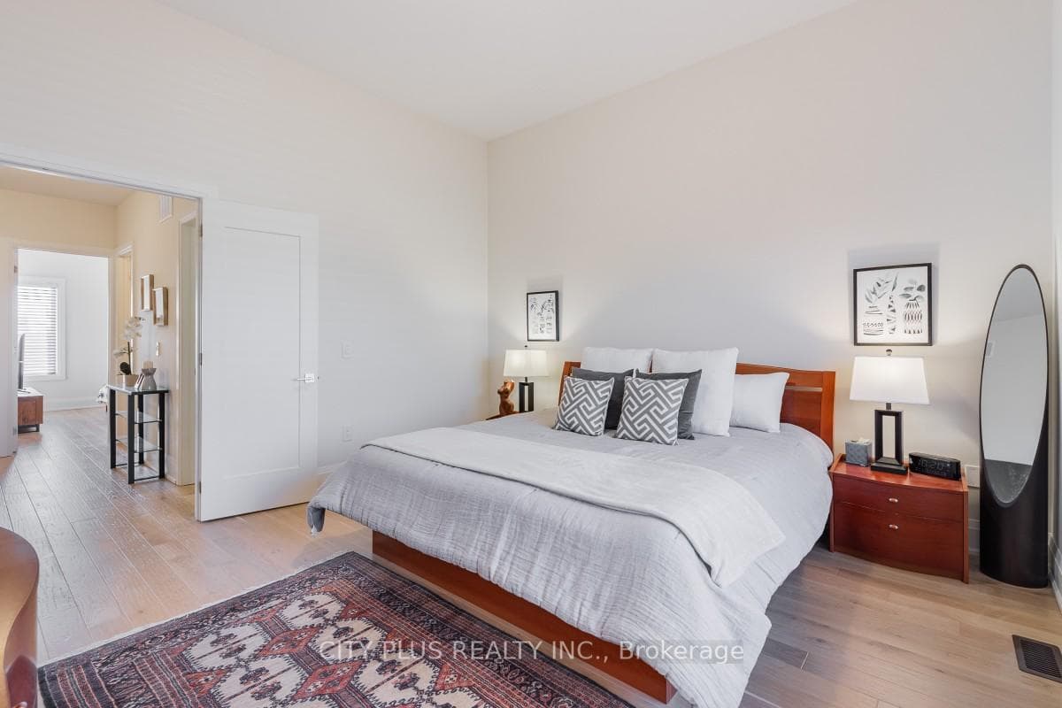 Primary BR with 11 Ft Ceilings