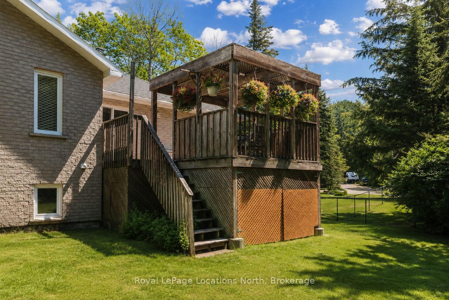 Ample Storage Area Under Large Deck
