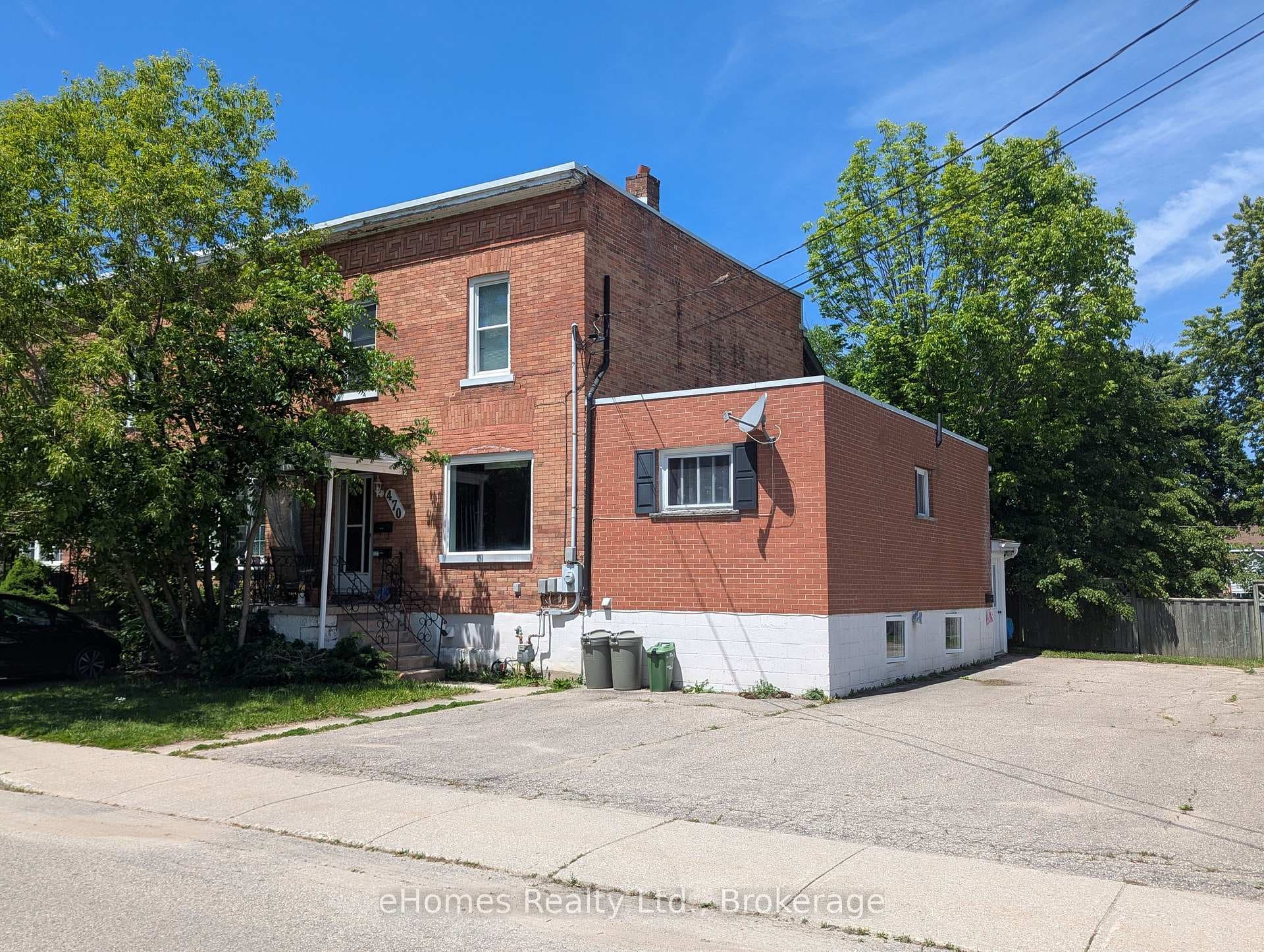 Front of building