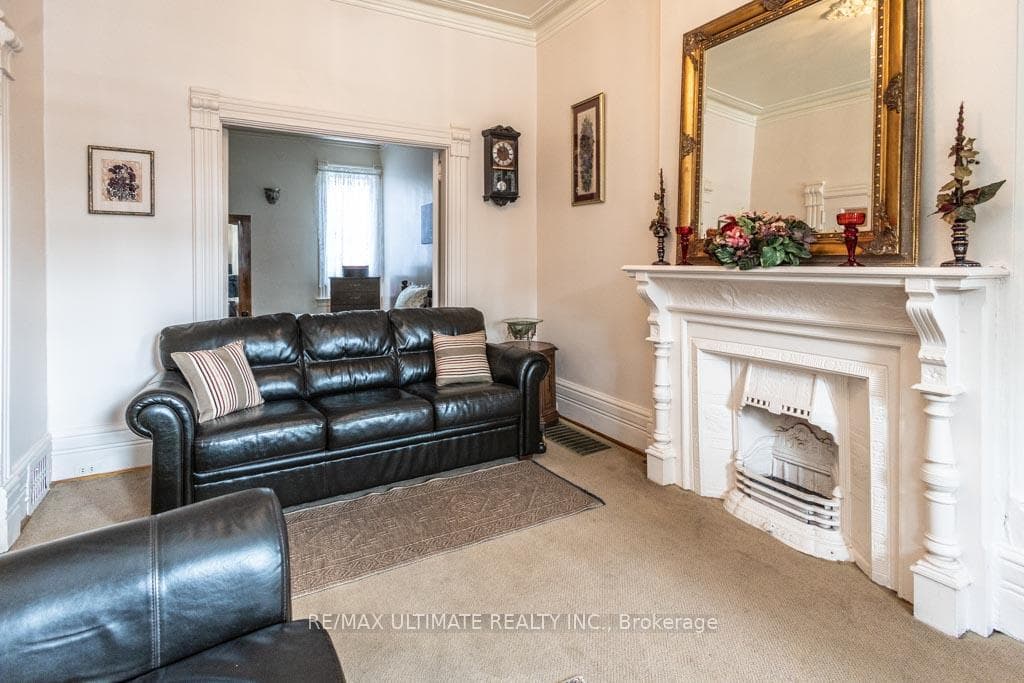 Living room opens up Library/large office/bedroom