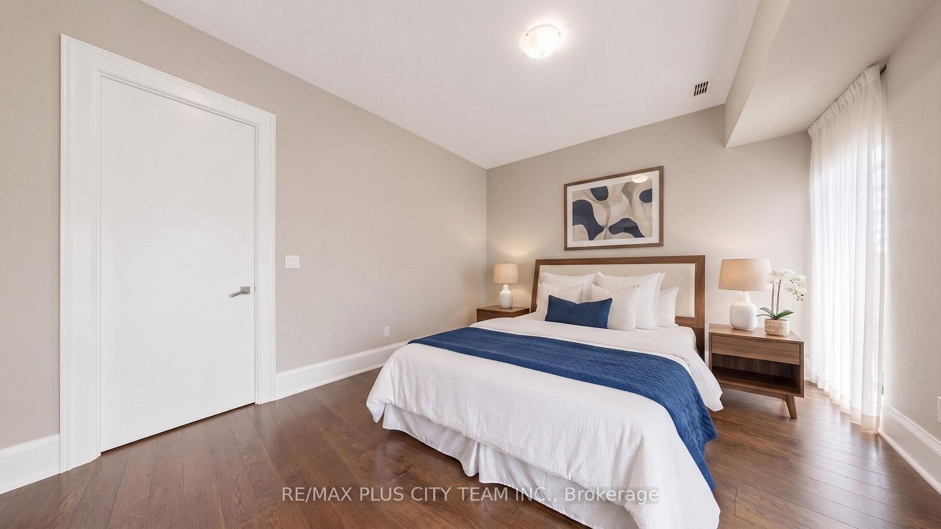 Virtually Staged Primary Bedroom